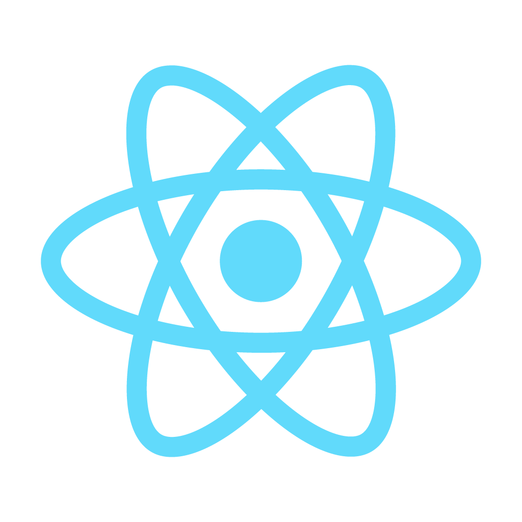 RabbitMQ logo React logo